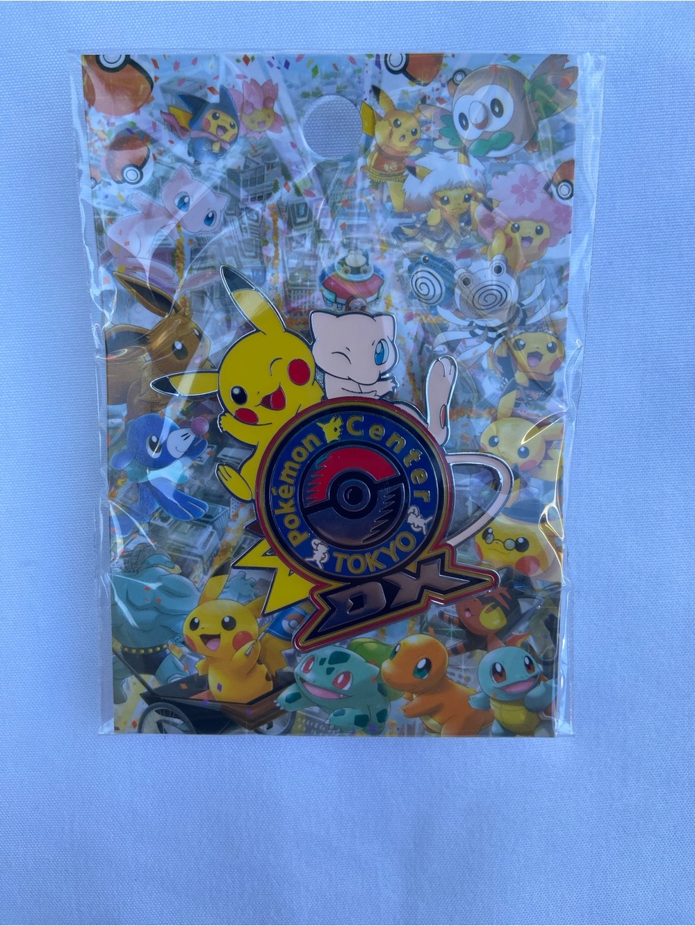 Pokemon Center Tokyo DX Japan Metal Logo Pin